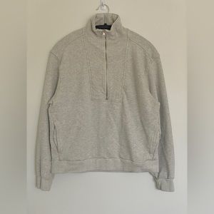Everlane The Track Half Zip Sweatshirt